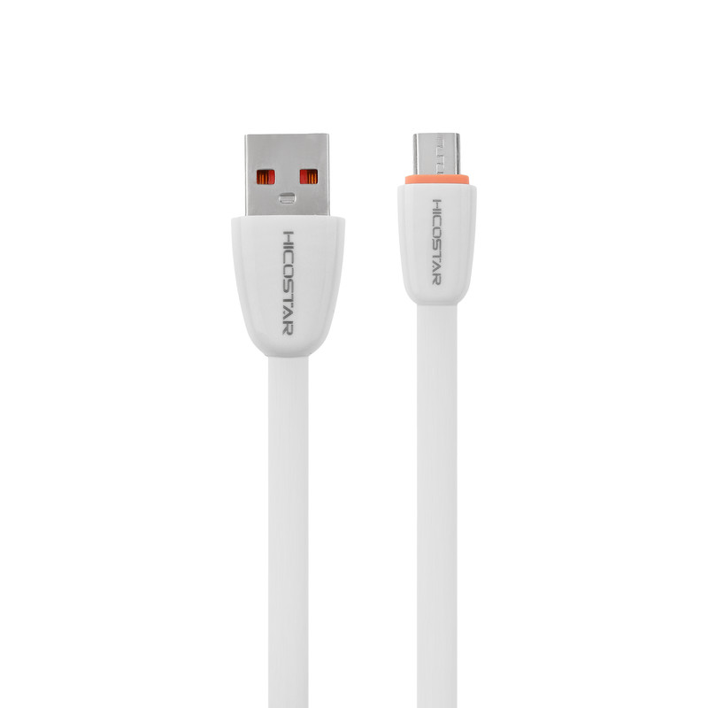 کابل تبدیل USB به microUSB هایکواستار مدل HS-129M 2.4A طول 1 متر
