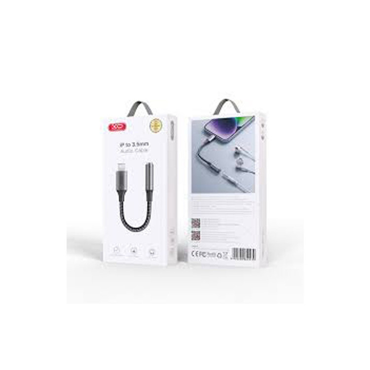 مبدل لایتنینگ به جک 3.5 میلیمتری ایکس او مدل R258c