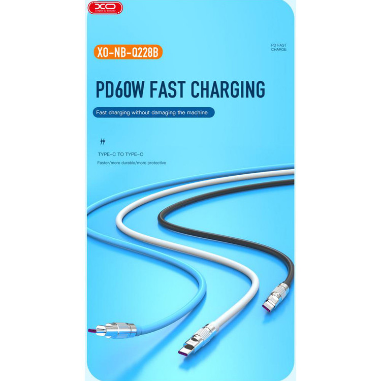کابل usb-c ایکس او مدل nb-q228b طول 1 متر