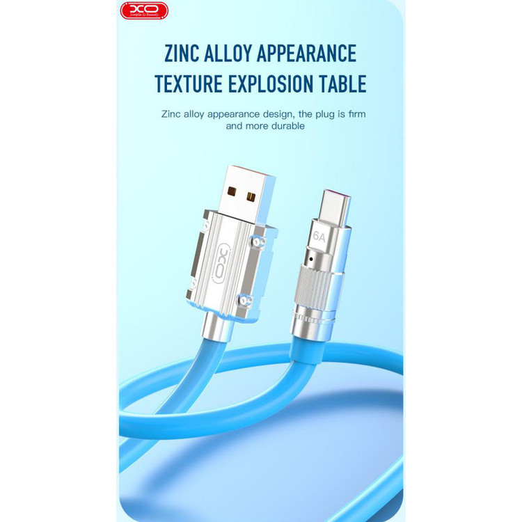 کابل usb-c ایکس او مدل nb-q228b طول 1 متر