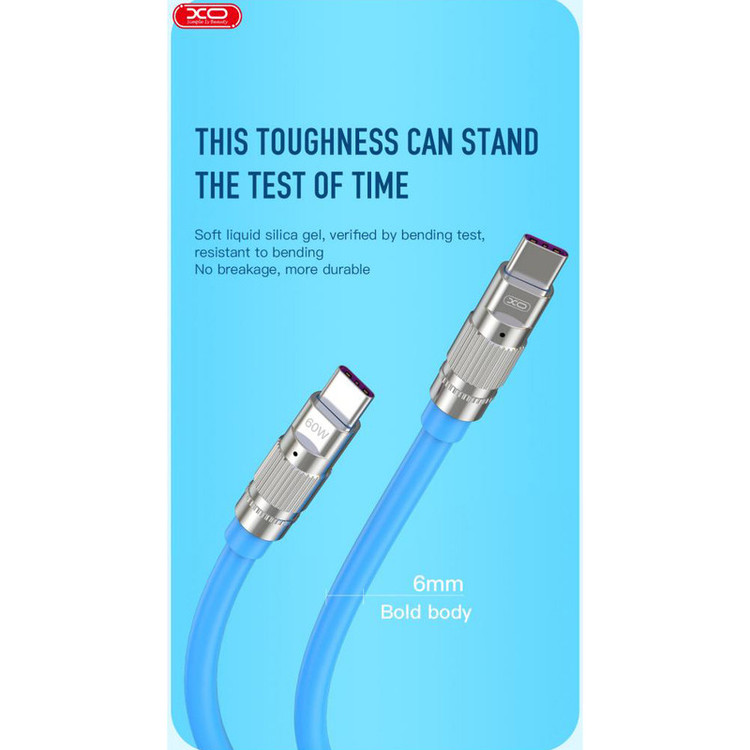 کابل usb-c ایکس او مدل nb-q228b طول 1 متر
