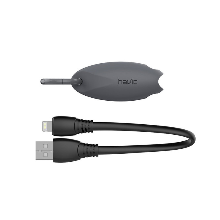 کابل تبدیل USB به لایتینینگ هویت مدل H651 طول 0.22 متر