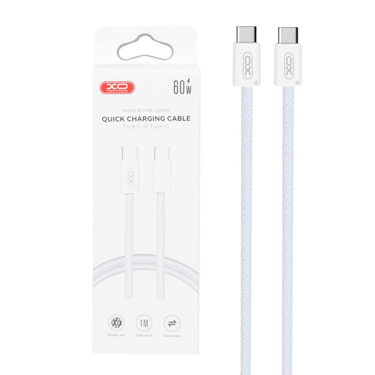 کابل تبدیل USB-C ایکس او مدل Q260A طول 1 متر