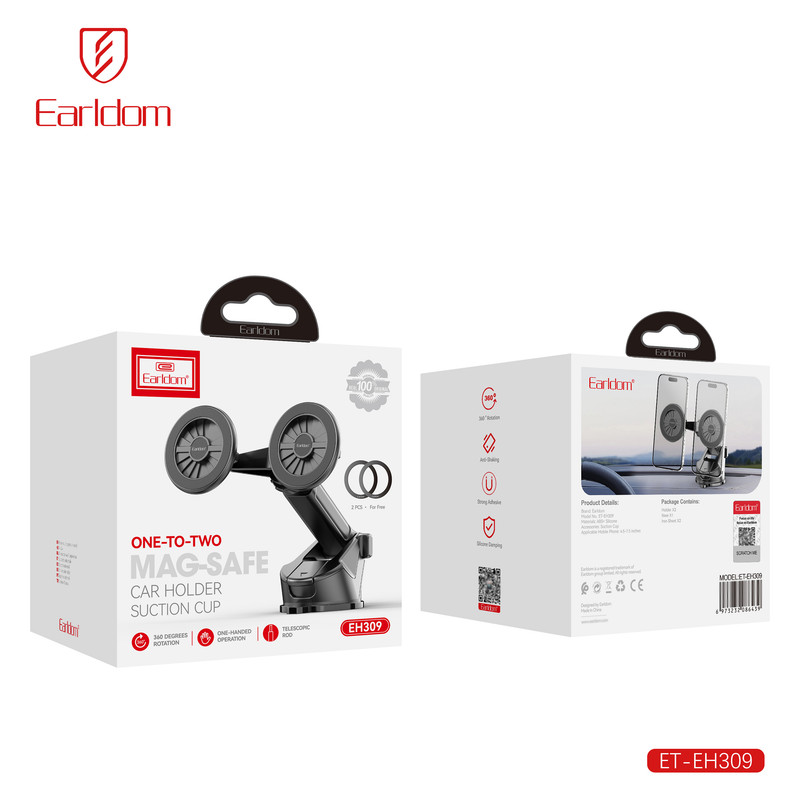 پایه نگهدارنده گوشی موبایل ارلدام مدل ONE-TO-TWO EH309