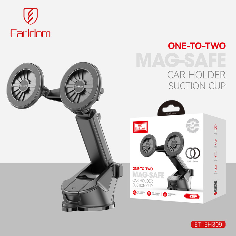 پایه نگهدارنده گوشی موبایل ارلدام مدل ONE-TO-TWO EH309