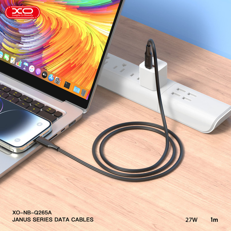 کابل USB-C ایکس او مدل NB-Q265B طول 1 متر