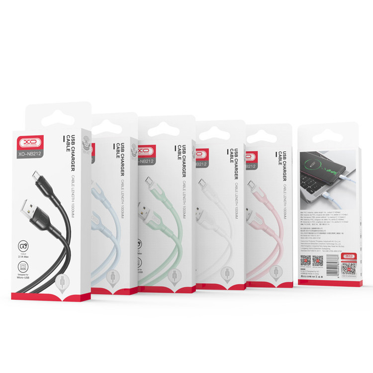 کابل تبدیل USB به USB-C ایکس او مدل NB212-C طول 1 متر