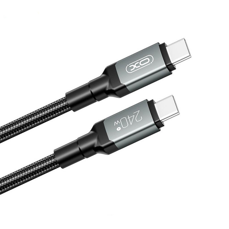 کابل تبدیل USB-C ایکس او مدل NB-Q264A 240W طول 1 متر