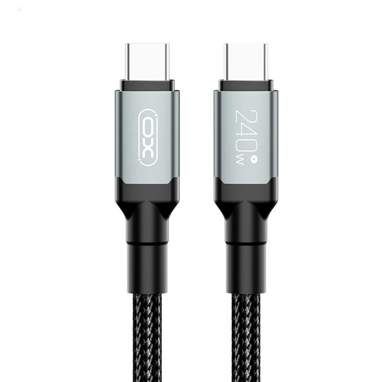 کابل تبدیل USB-C ایکس او مدل NB-Q264A 240W طول 1 متر