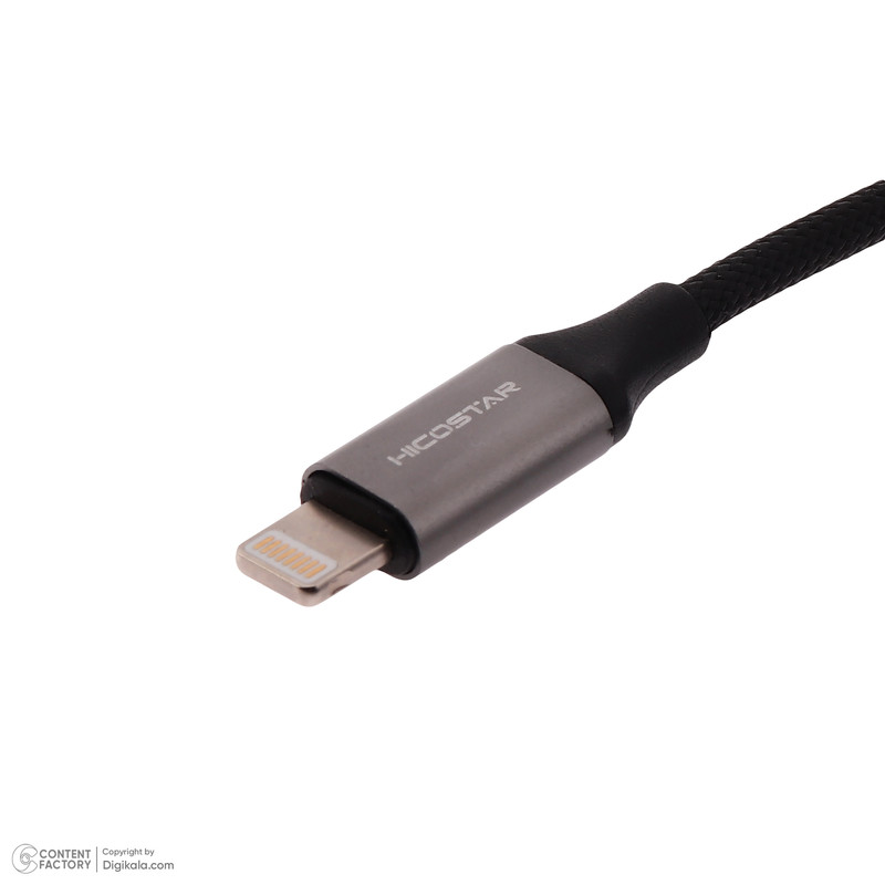 کابل تبدیل لایتنینگ به AUX هایکواستار مدل HS-A402 طول 1 متر