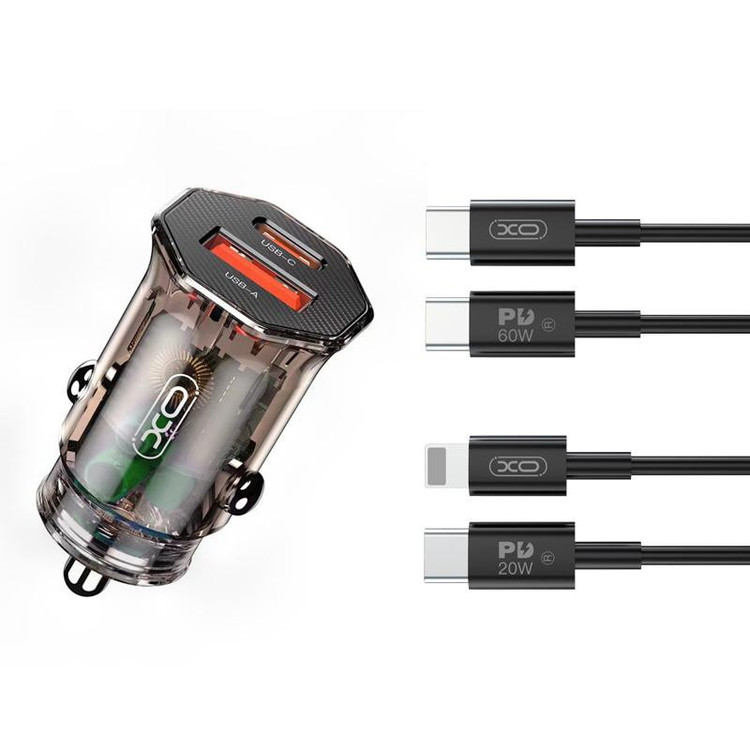 شارژر فندکی 33وات ایکس او مدل cc50