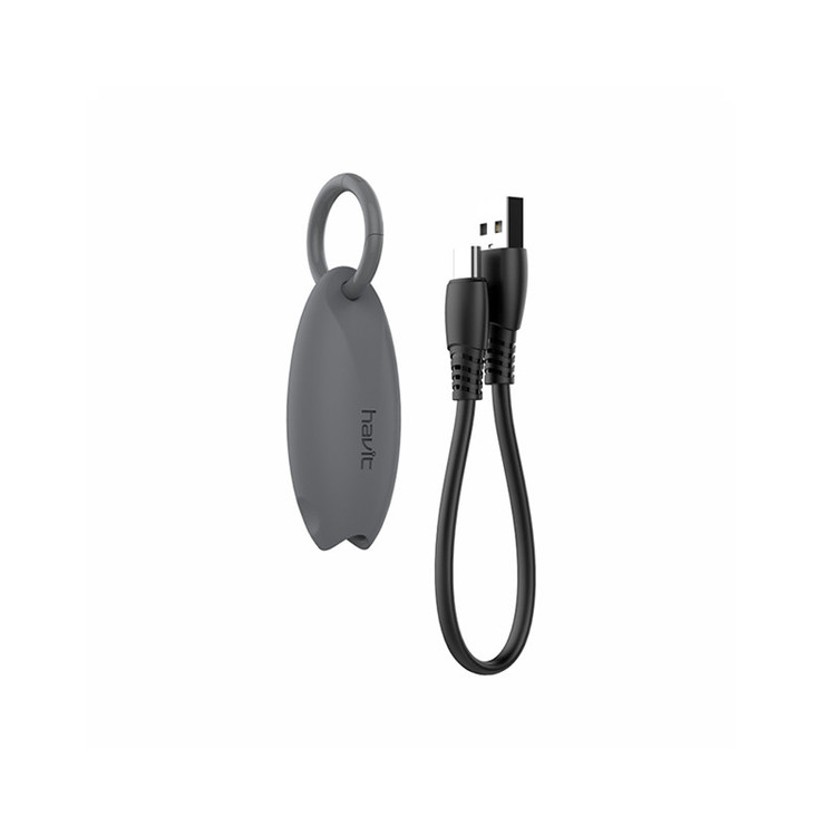 کابل تبدیل USB به USB-C هویت مدل H652 طول 0.22 متر