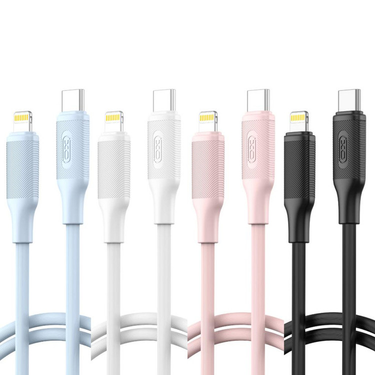 کابل تبدیل USB-C به لایتنینگ ایکس او مدل NB-Q265A 27W طول 1 متر