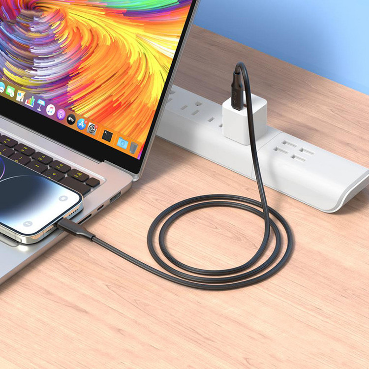 کابل تبدیل USB-C به لایتنینگ ایکس او مدل NB-Q265A 27W طول 1 متر