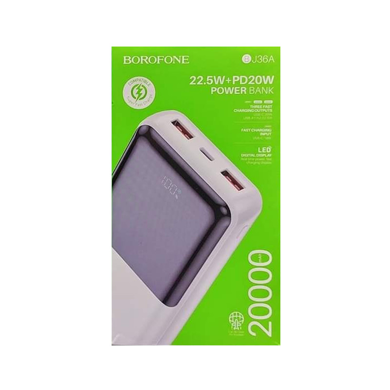 پاوربانک ایکس او مدل PR-201 ظرفیت 30000 میلی آمپر ساعت