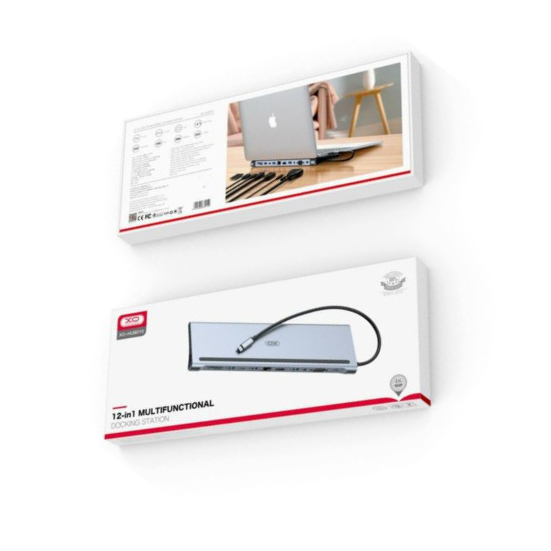 هاب 12 پورت USB-C ایکس او مدل HUB010