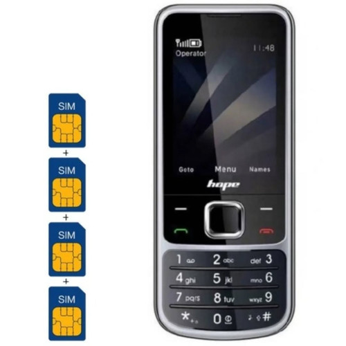 گوشی ۴ سیم طرح نوکیا بدنه فلزی