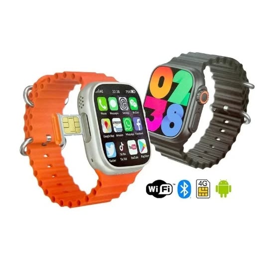 ساعت هوشمند سیم کارت خور ۴G حافظه داخلی ۶۴/۴ اندروید ۸