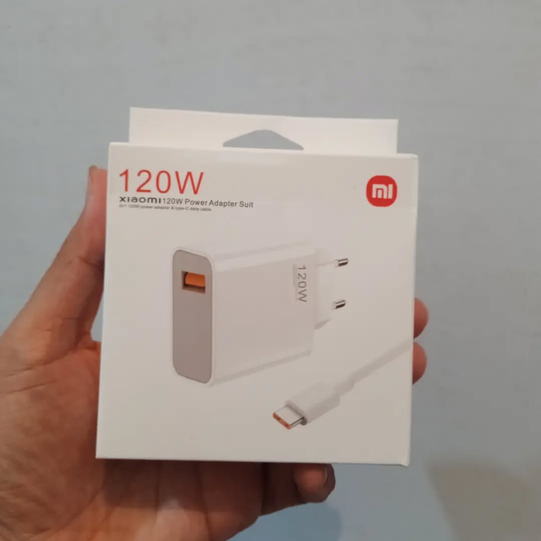 شارژر شیاومی ادابتور 120W با کابل