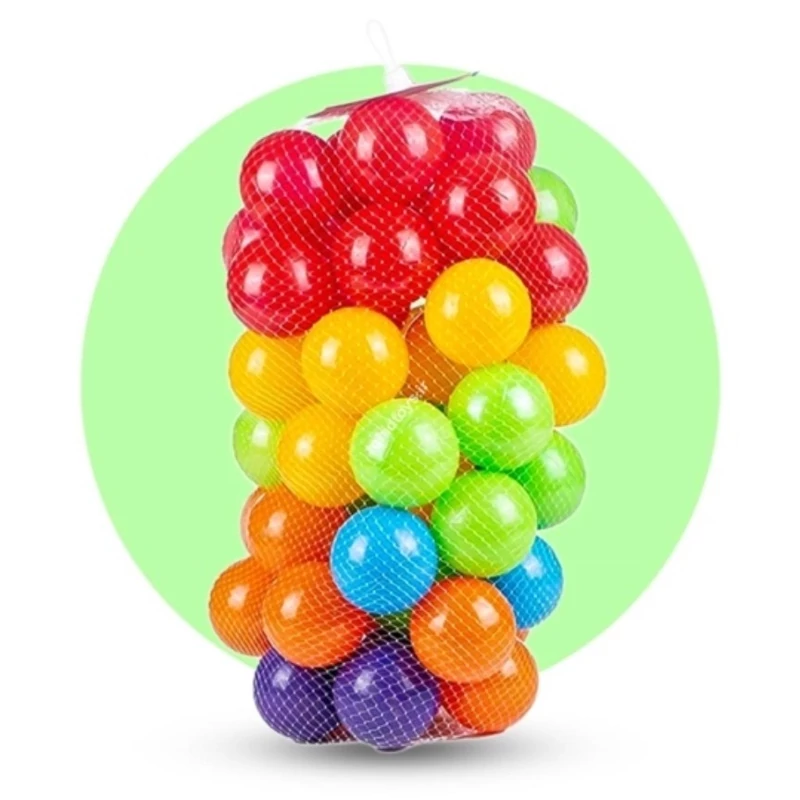 توپ استخری بسته50عددی کیفیت اعلا (پس کرایه)