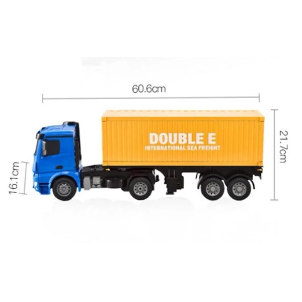 ماشین بازی کنترلی دابل ای مدل Mercedes-Benz Arocs Container Truck