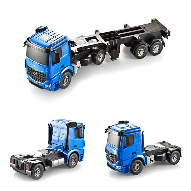ماشین بازی کنترلی دابل ای مدل Mercedes-Benz Arocs Container Truck