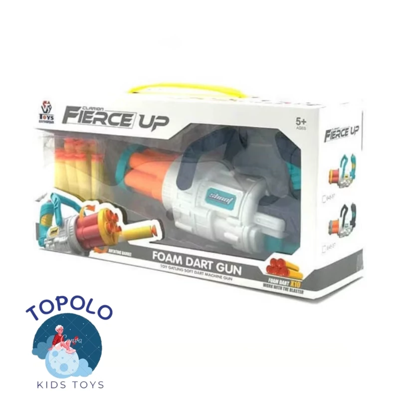 تفنگ مسلسل تیر پرتابی(تیر فومی)(پس کرایه)