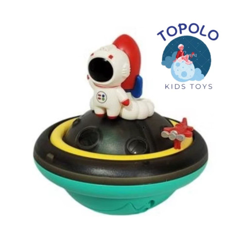 اسباب بازی حمام مدل فواره آب طرح فضا نورد و موشک (پس کرایه)