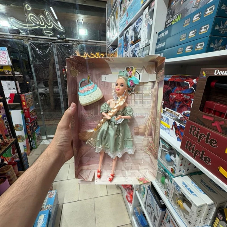 باربی دامن پوشیده تمام مفصل مدل920پس کرایه