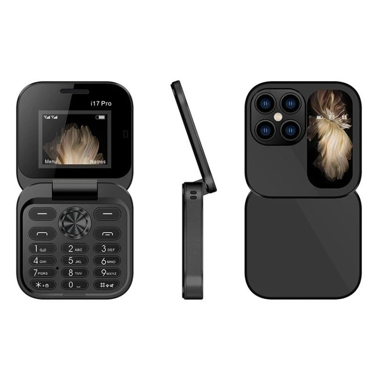 گوشی i17 pro flip Dual SIM تاشو آیفون