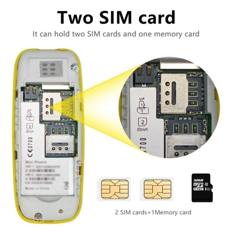 گوشی نوکیا مینی Nokia mini bm10 مینیاتوری