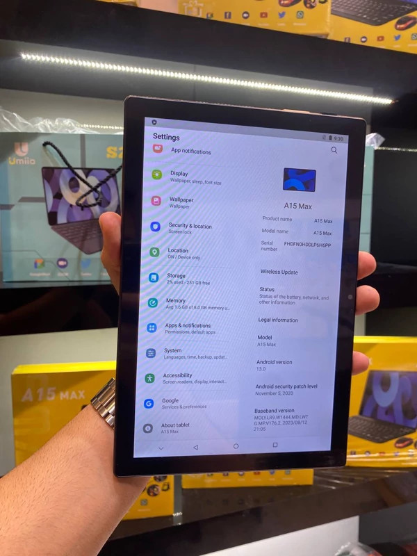 تبلت X-prime A15 Max + پک هدیه