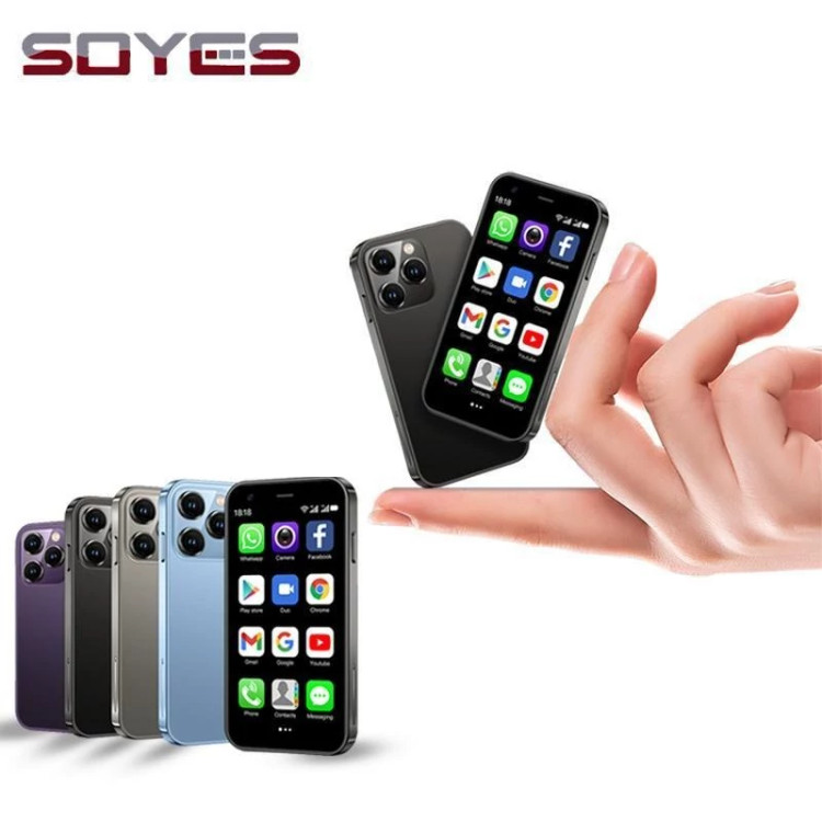 کوچکترین گوشی لمسی دنیا(آیفونsoyes XS15 )اصلی+پکیج نرم افزاری