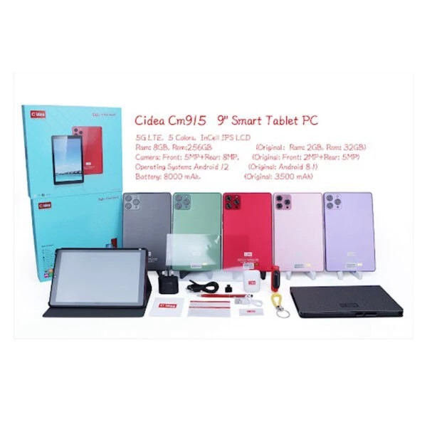 تبلت 9 اینچی Cidea CM915 حافظه 512گیگ