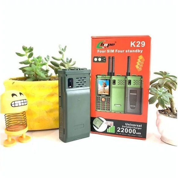 گوشی Hope K29 4sim 22000 ارتشی چریکی ضدضربه