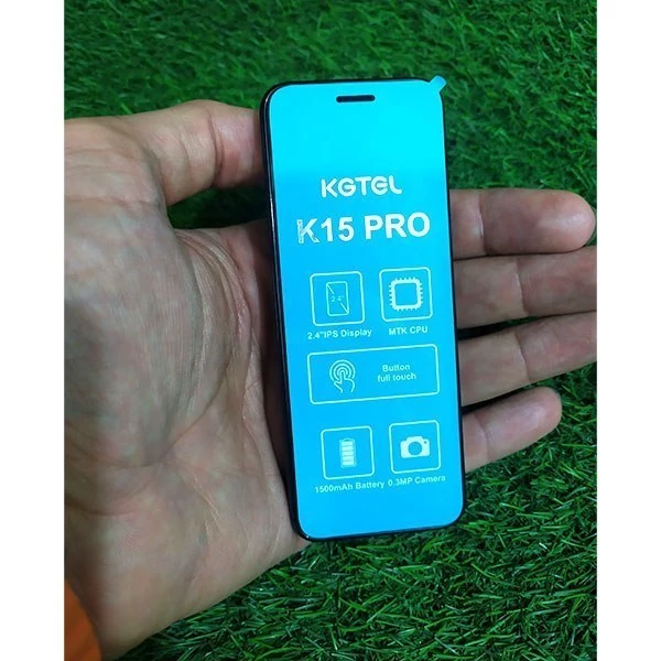 گوشی kgtel K15 pro دکمه لمسی طرح آیفون