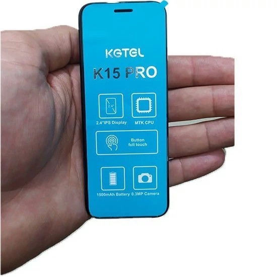 گوشی kgtel K15 pro دکمه لمسی طرح آیفون