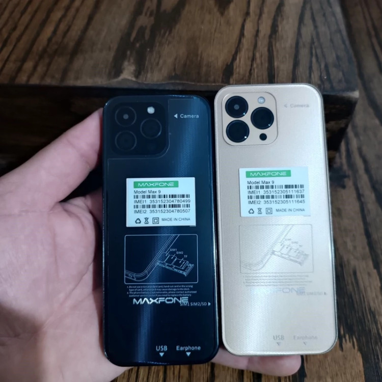 گوشی max9دکمه ای طرح آیفون مکس فون maxfone