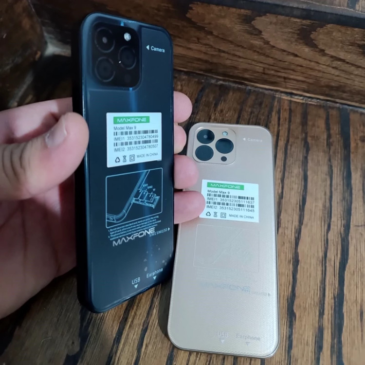 گوشی max9دکمه ای طرح آیفون مکس فون maxfone