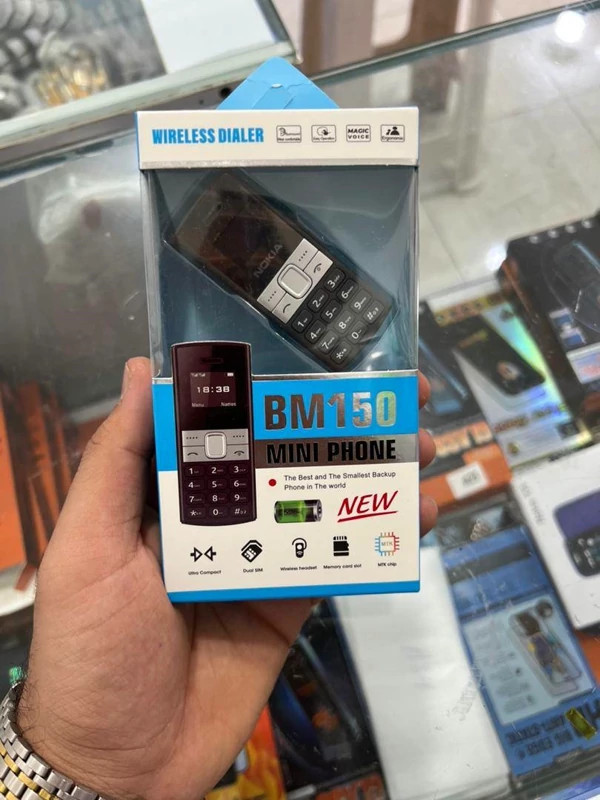گوشی bm150 mini بندانگشتی (مینی نوکیا 150.2023)
