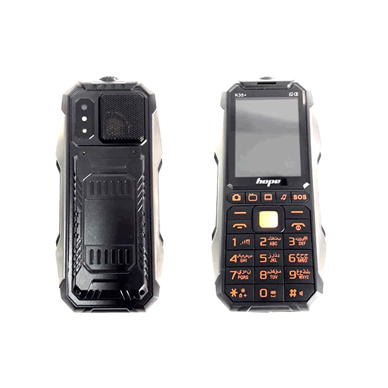گوشی Hope K35+ 3SIM 15000mAh چریکی ارتشی ضدضربه