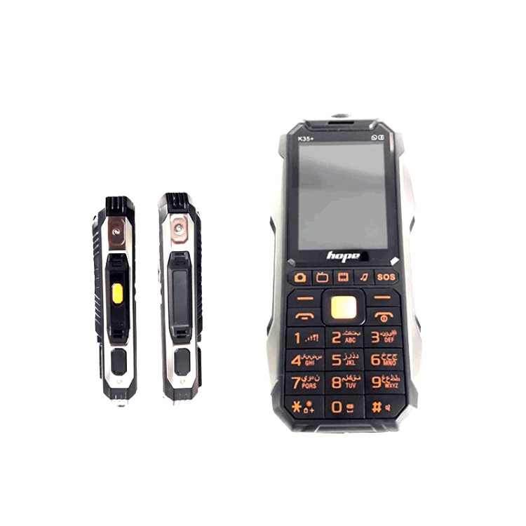 گوشی Hope K35+ 3SIM 15000mAh چریکی ارتشی ضدضربه