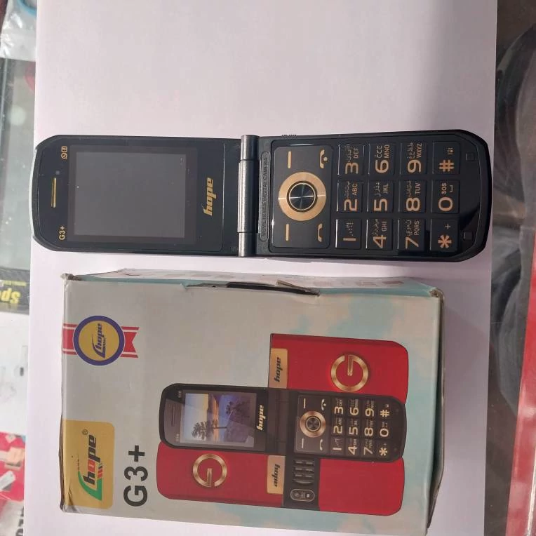 گوشی Hope G3+ flip هوپ تاشو فلزی جی3 پلاس