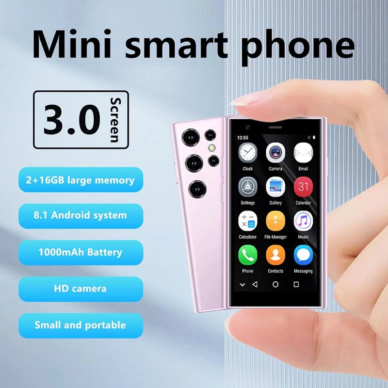 گوشی S23 Pro Mini رام 2 و حافظه داخلی 16 گیگابایت ا Samsung mini SOYES S23