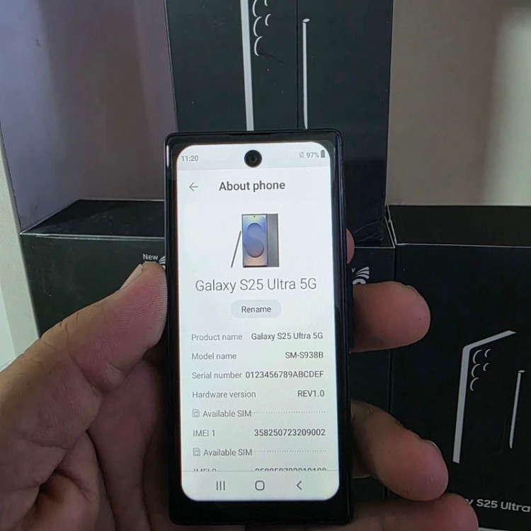 گوشی s25 mini 4.5inch به همراه قلم