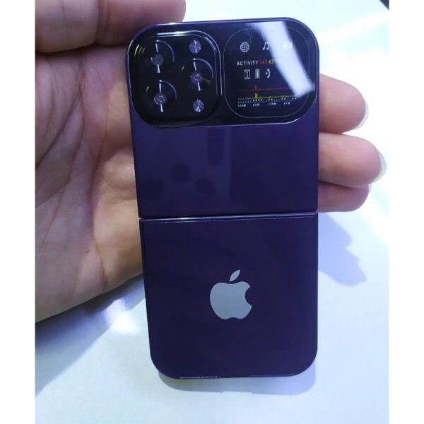 گوشی F15 mini Type-C آیفون15 مینی تاشو دوسیمکارته