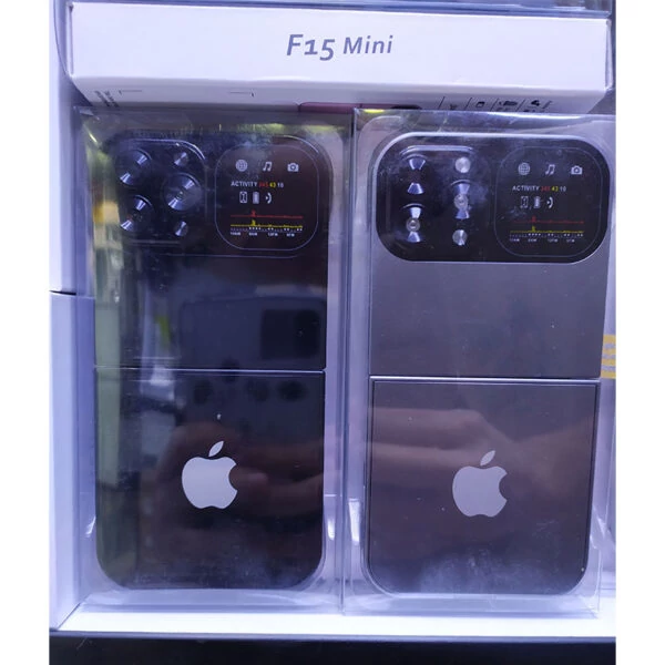 گوشی F15 mini Type-C آیفون15 مینی تاشو دوسیمکارته