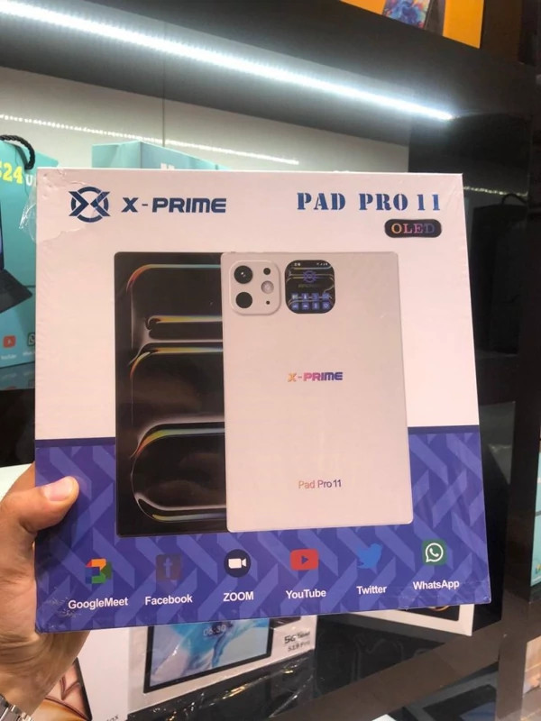 تبلتx-prime pad pro 11 صفحه10اینچ512گیگ رام12 محصول 2025