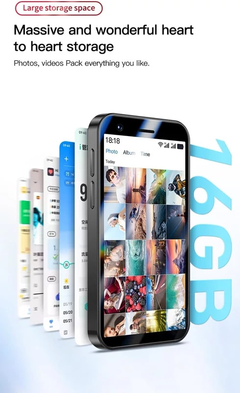 گوشی Soyes F8 Pro Max Mini (کوچکترین گوشی Soyes لمسی)