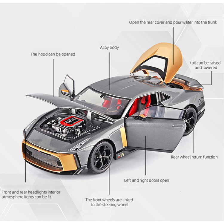 ماکت ماشین مدل NISSAN GTR50